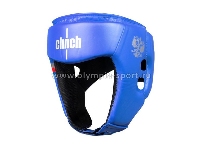 Шлем боксерский Clinch Olimp синий