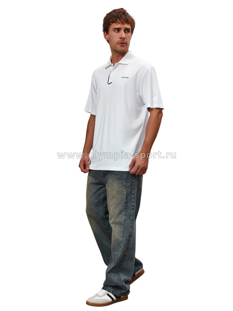 Рубашка-поло мужская Strobbs E2371-6 белый