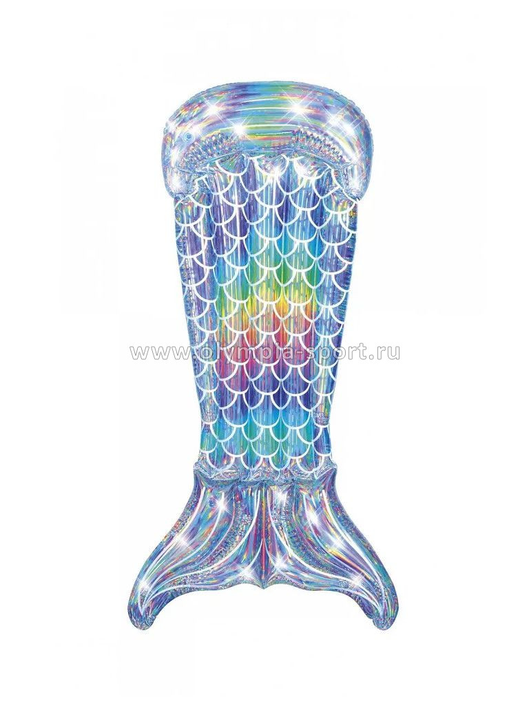 Матрас надувной Bestway 43413 Радужный хвост русалки 193х101см