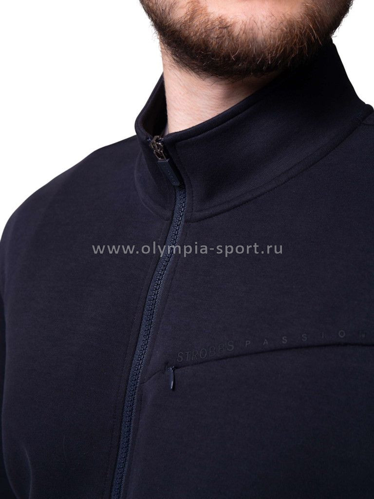 Толстовка мужская Strobbs E2398-2 темно-синий