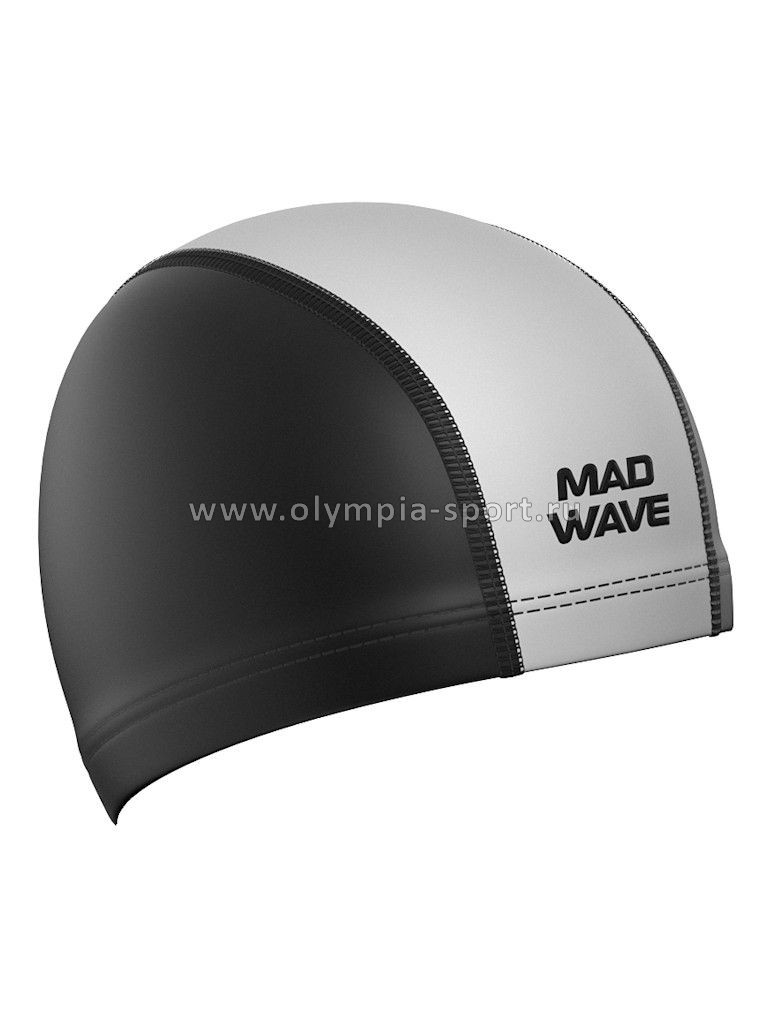 Шапочка для плавания Mad Wave DOUTONE Lycra