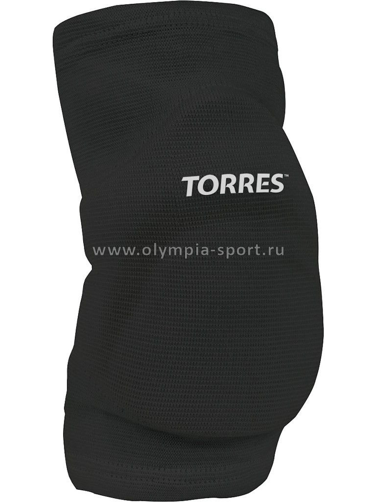 Наколенники спортивные TORRES Soft нейлон, ЭВА, черный