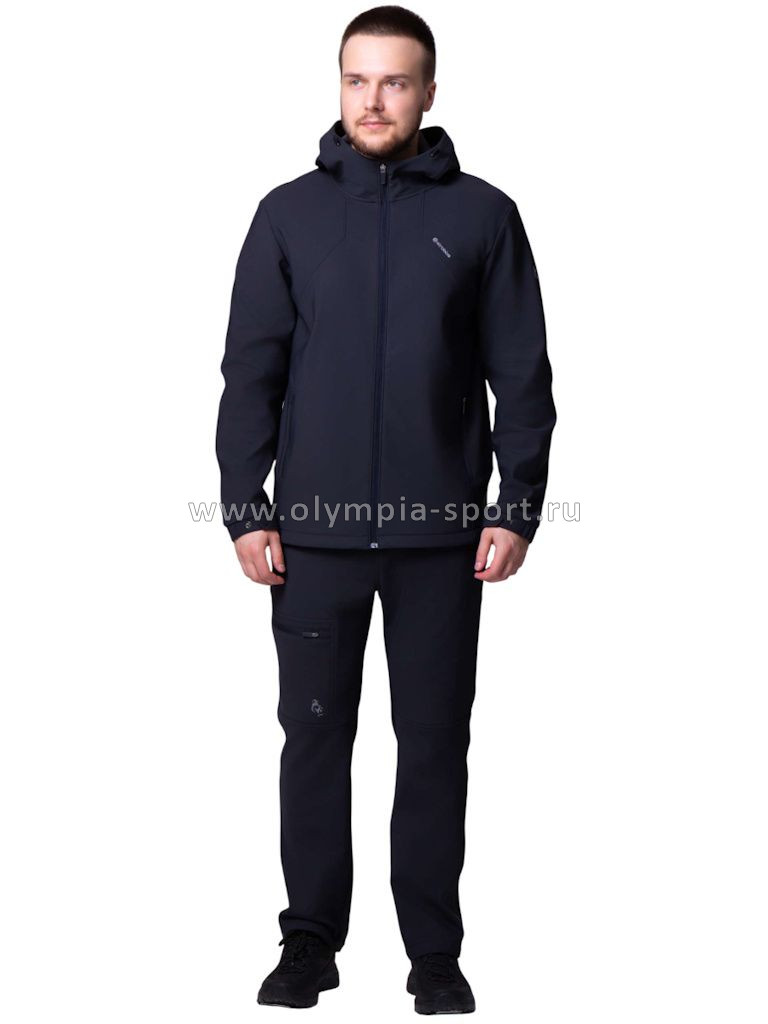 Толстовка мужская Strobbs E2416-2 темно-синий