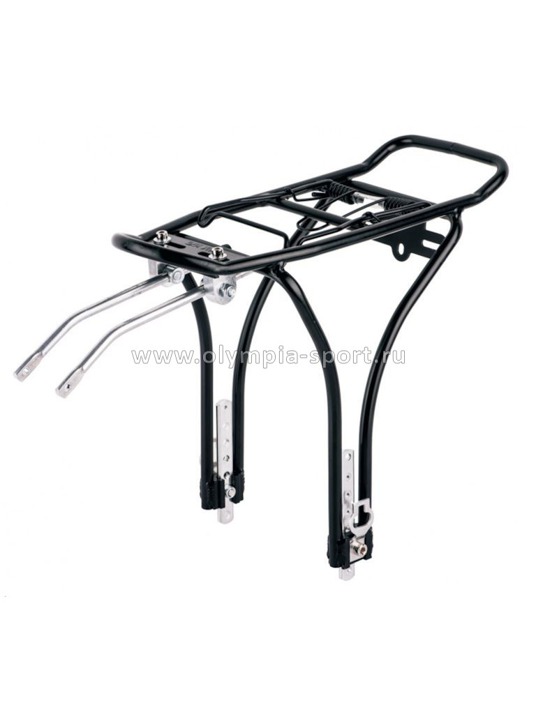 Багажник 26"-28" BLF-H36 регулируемый алюминиевый чёрный