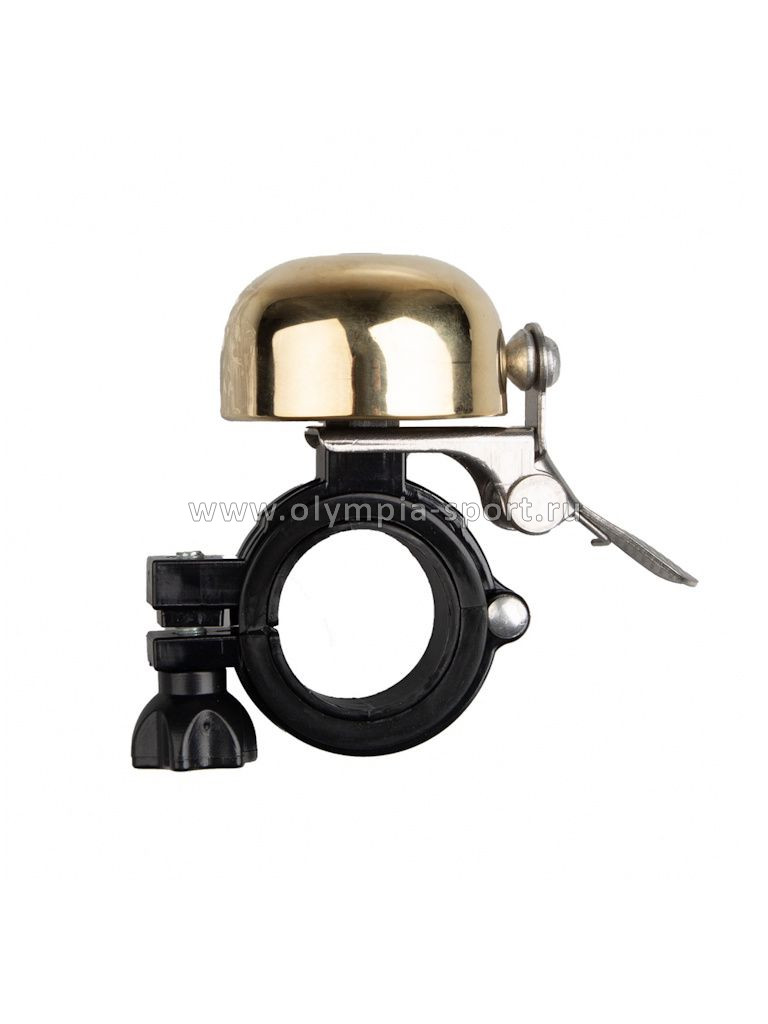 Звонок 23-12P-01 медь/пластик, золотисто-чёрный